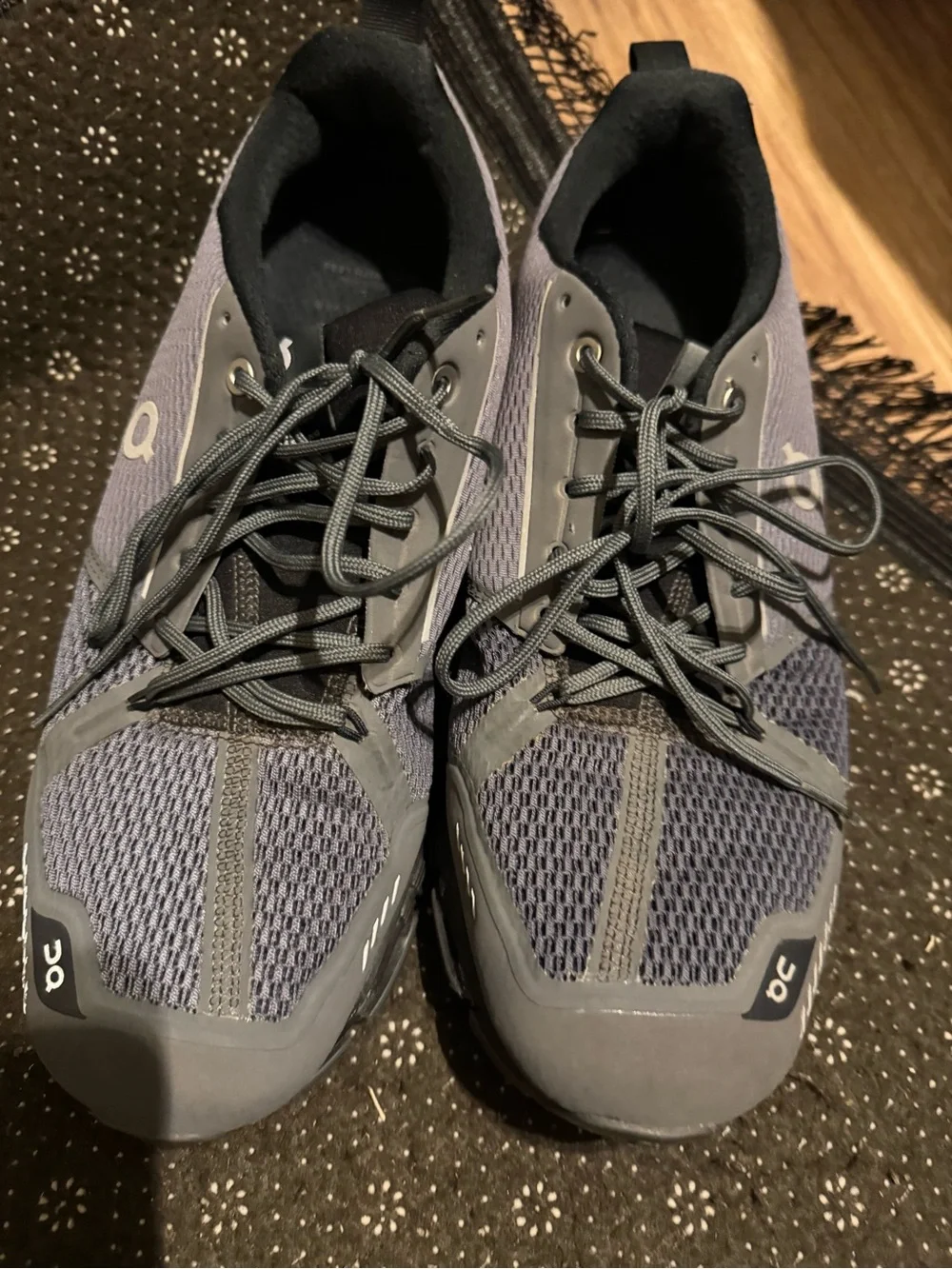 DC Men’s Athletic Shoe in Gray and Black